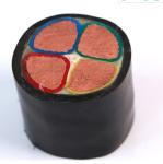 16mm 4 Cores Insulated Power Cable 1kV Copper Core Xlpe Insulated Pvc Sheath