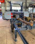 Mobile Bandsaw Mill Wood Sawmill Machine,Wood Cutting Band Sawmill,Diesel