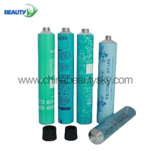 Quality 60ml Salon professional hair color Packing Empty Aluminum Tubes HS code 761210 wholesale