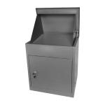 Wall Mount Lock Box Outdoor or Freestanding Home, Office, Commercial Mailbox
