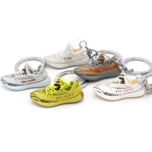 Quality Customized Sport Shoes Shape 3D Mini Sneaker Promotional Keychain Bulk wholesale