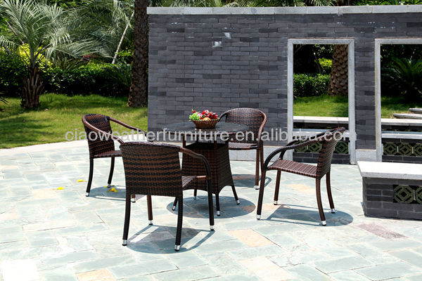 Modern Design Style Outdoor Garden Furniture Rattan Tables and Coffee Table