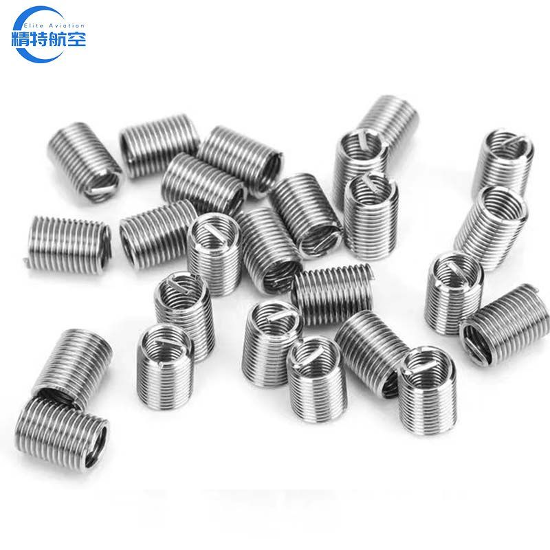 Easy to Install Low Temperature Resistant Heli Coil Spring Wire Thread Inserts
