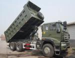 Sinotruk Heavy Duty Tipper Trucks Right Hand Driving 336 HP Tri Axles Front