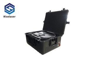 Quality Suitcase Packed 2mJ Metal Laser Cleaning Machine Laser Metal Rust Remover wholesale
