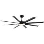 HFBH Ceiling Fan Venda Quente 84 Polegadas 5 Velocidades Remotas 8 Laminas De