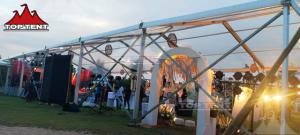 Quality A Frame Clear Top Marquee 200 People Outdoor Event Marquee With Stages wholesale