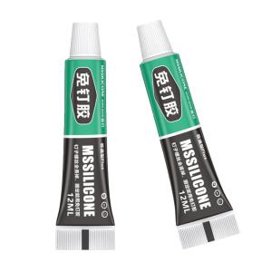 Quality Transparent Quick Drying Nail Free Adhesive Stainless Steel Hook wholesale