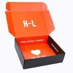Die Cut Paper Packaging Box E Commerce Mailer Corrugated Garment Packing Boxes