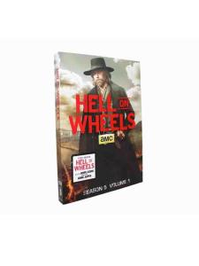 Quality Free DHL Shipping@New Release HOT TV Series Hell on Wheels Season 5 Volume 1 Wholesale wholesale