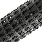 Road Construction Geogrid 50kn Tensile Strength 80-80 PET for Roadbed Solidifica