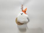 Halloween White Ghost Backpack Hanging Cute Doll Keychain