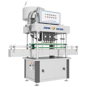 China Automatic Spindle Bottle Capper Machine 6000 Bottles Per Hour 2.4KW 100mL on sale