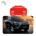 Skid Plate Undercar Shield For Toyota Hilux Revo 2015 2016 Black Outlaw Bumper