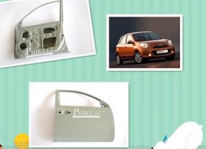 Quality Iron Auto Body Parts Front Door Replacement Nissan March 2010 Spare Parts wholesale
