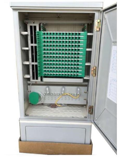SMC Material Optical Fiber Distribution Cabinet , 144 Core Fiber Wall Mount