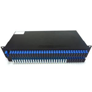 Quality 40 Channel CWDM DWDM Mux Demux SC LC Connector AWG Wavelength Division Multiplexing wholesale