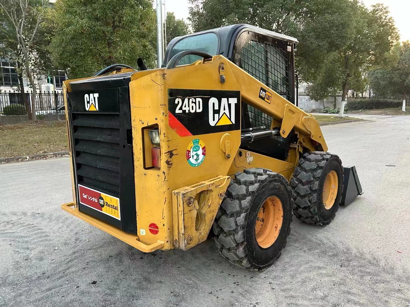 Japan Original Import Secondhand CAT249D3 Skid Steer Loader Best Price Factory Directly Supplier Used CAT 249D 246C 246D 262D