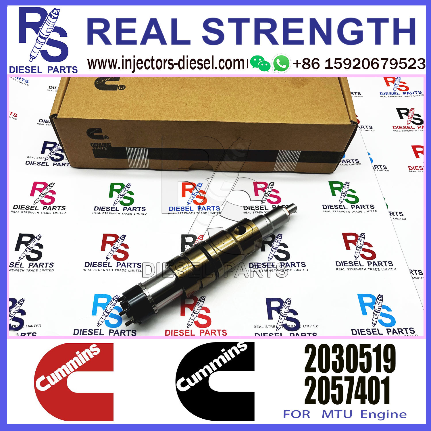 1933613 For DC1305 DC1307 2029622 Diesel Common Rail Fuel Injector 1948565 2030519 2031836 2031835 2086663