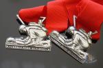 Custom 3D Race Running Awards With 864*38mm Red Ribbon Personalized