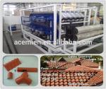 high efficiency pvc pmma roof glazed tile sheet making machine