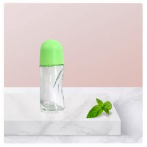 Quality Customizable 50ml Glass Roller Bottles Roll On Oil Bottles For Antiperspirant wholesale