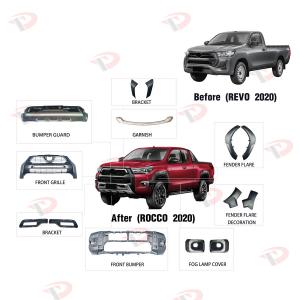 Quality Black TLD 2020 Toyota Hilux Revo 4wd Rocco Body Kit wholesale