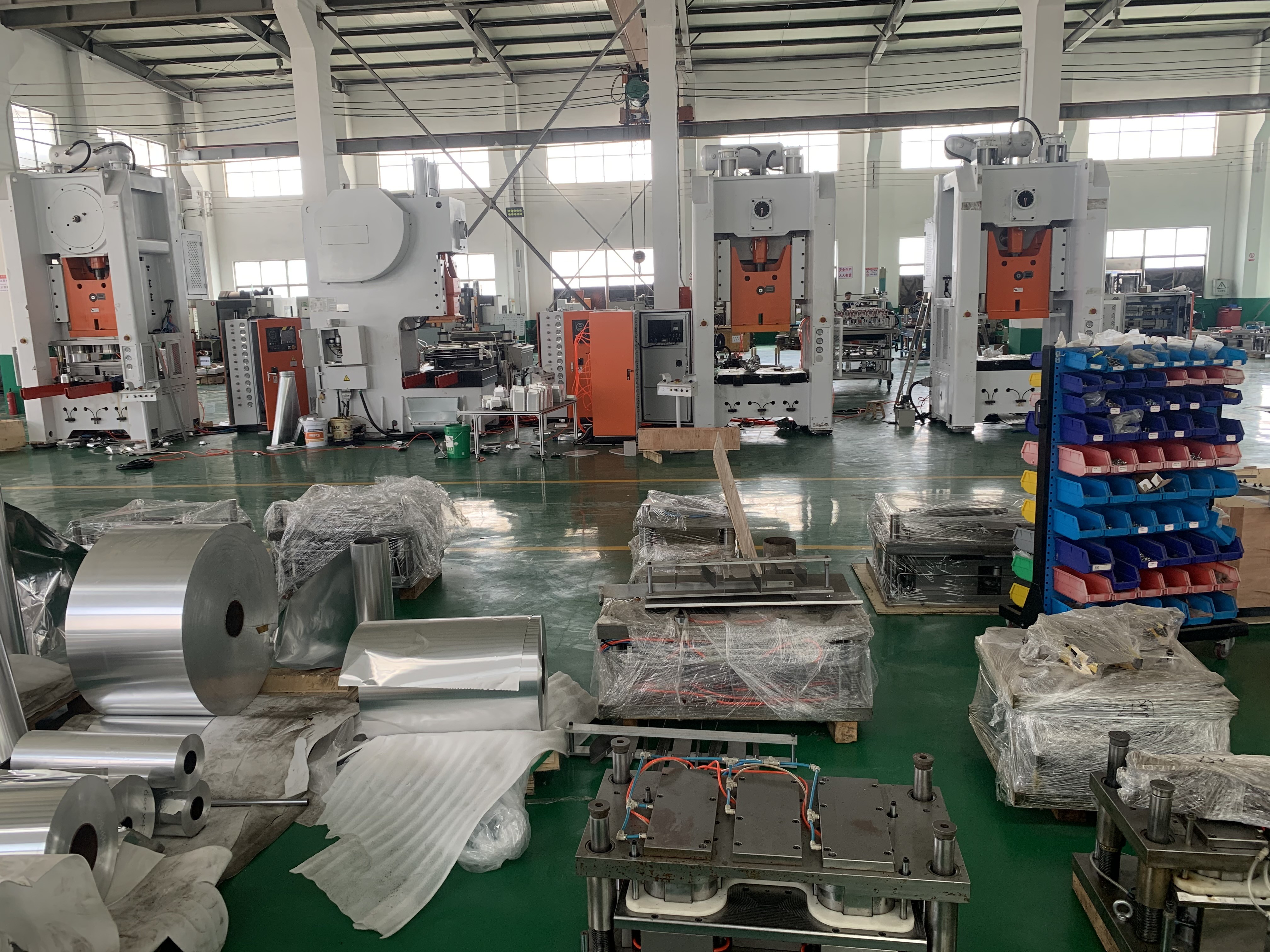 Steel 4 Cavities Aluminum Foil Container Mould High Productivity