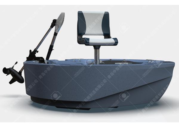 Compact Plastic Fishing Boats LLDPE Hull Material 185cm / 6.06ft Diameter