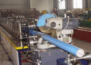 China Downspout Elbow Broom Portable Gutter Making Machines Manufacturing on sale