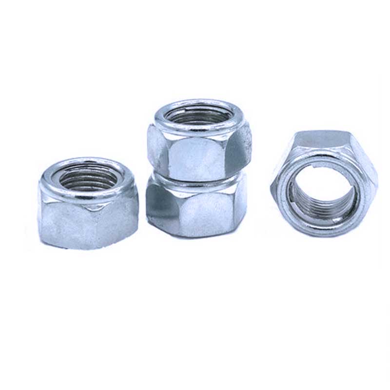Zinc Plated All Metal Hex Steel Fastener Grade 12.9 Bolt and Nut Lock Nut DIN 980