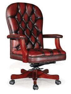 Quality antique Europe style chesterfield high back executive chair wholesale