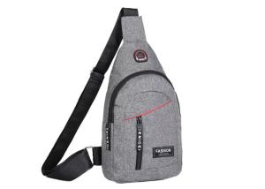 Quality 17x30x5.5cm Chest Shoulder Strap Bag Single Waterproof For Men wholesale