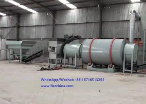 Quality HFO Heat Silica Sand Clay Rotary Sand Dryer Machine Plant 20 Ton/H wholesale