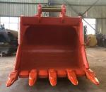 Custom Excavation Rock Bucket Attachment , Demolition Excavation rock ripping
