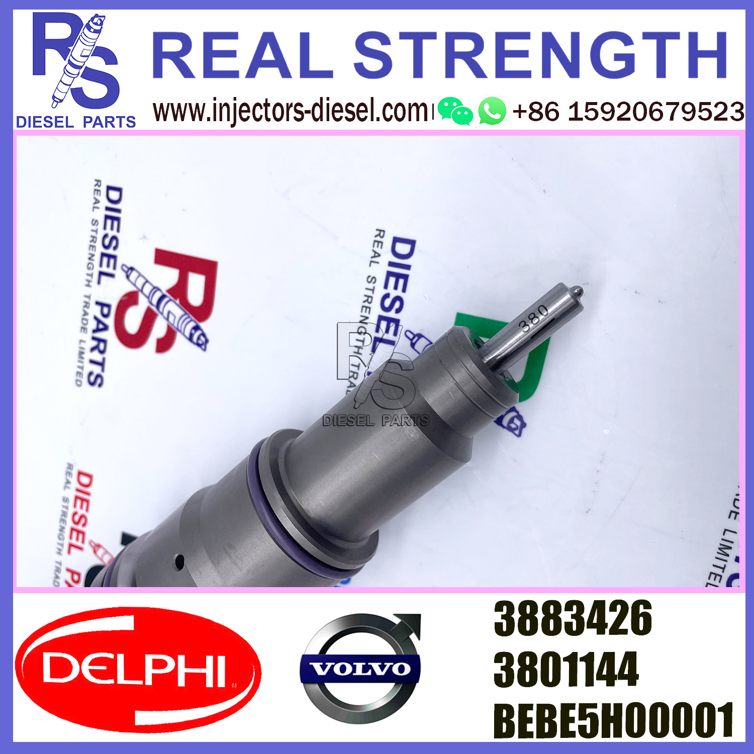 V-O-L-V injector 3883426 3801144 diesel Fuel Injection Injector 3883426 3801144 BEBE5H00001 E3.24 for V-O-L-V PENTA D16