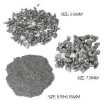 100% Pure YG8 Material Tungsten Carbide Particles high abrasive