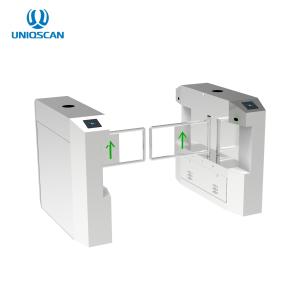 Quality 1.2 Mm 304 Stainless Steel Swing Barrier Gate 35 People/Min 24V wholesale