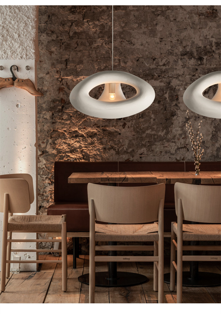 Nordic Minimalist Restaurant Pendant Light Creative Wabi-Sabi Bedroom Loft Lamp(WH-VP-179)