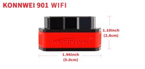 WIFI ELM327 OBD2 Auto Diagnostic Scanner KONNWEI KW901 for Android/IOS