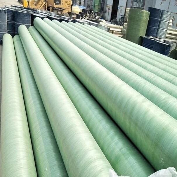 Printed Flange Reinforced Fiberglass Pipe For DN50-2000mm Diameter Range In High Demand