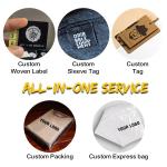 Custom Plus Size Fashion Men's Jackets Casual Waterproof Blank Golf Lightweight