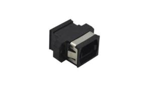Quality Single Mode 1260nm 1650nm MPO Fiber Optic Adapter ABS Plastic wholesale