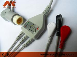 Quality Philips Compatible 3 Lead Snap One Piece ECG Patient Cable - M1972A wholesale