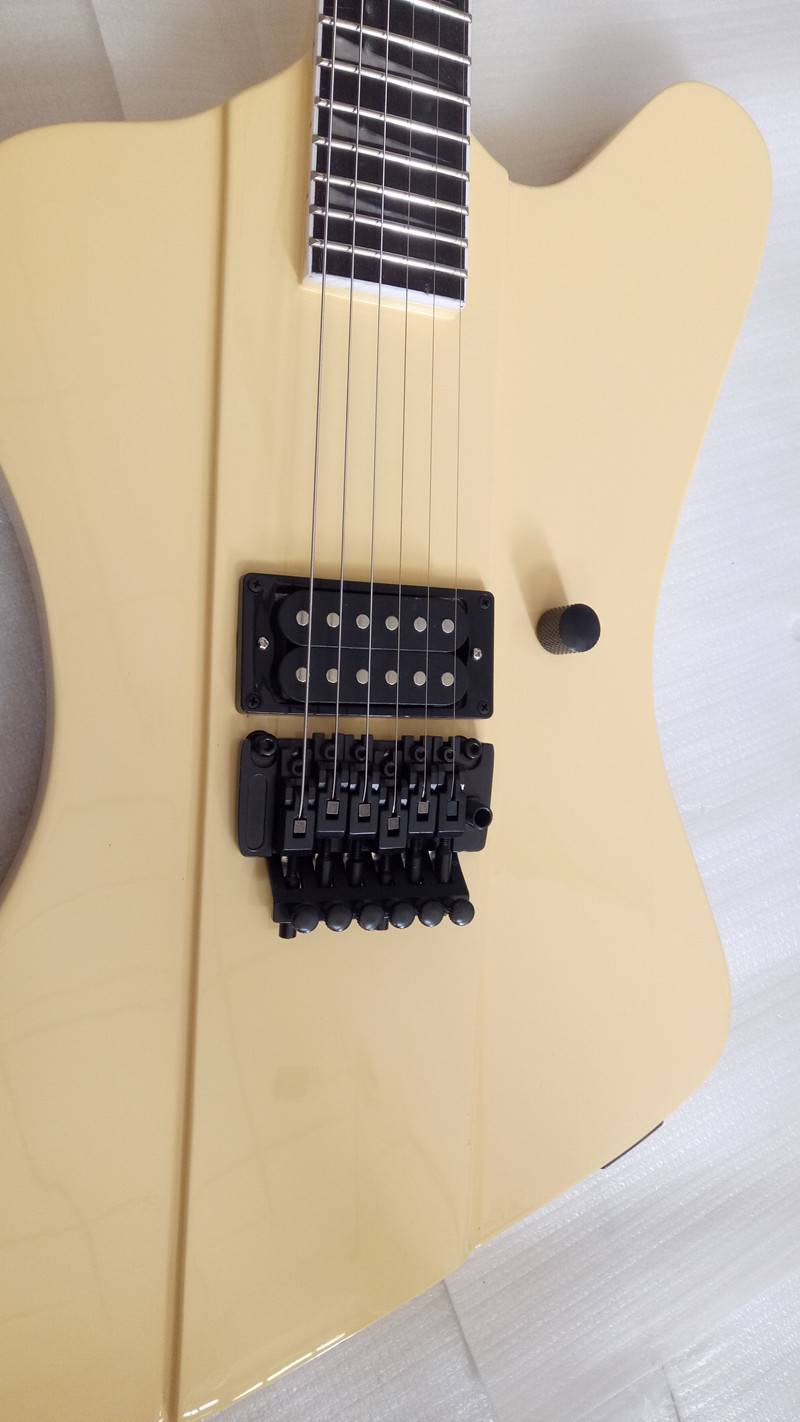 high quality 6 chord Irregular shaped electric guitar Support for customization mahogany body neck Free shipping