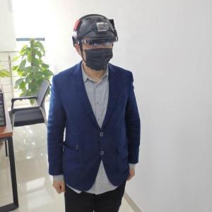 Quality Unaware And Contactless Rapid Screening Smart Helmet wholesale