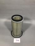 Replacement Komatsu Engine Excavator Air Filter Cylindrical Cartridge Long