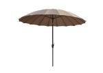 Fiberglass Ribs Round Patio Umbrella 3m Garden Parasol Umbrella