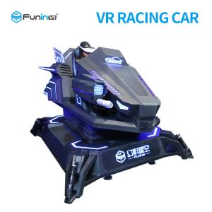 Quality 2100*2000*2100mm 1 player 0.7kw VR car racing games motion racing simulator 220V competitive price compact size wholesale