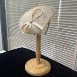 Millinery Supplies Veil and Sinamay Hat Fascinator